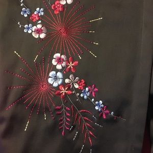 Express Vintage  Poly Satin Look  Pant